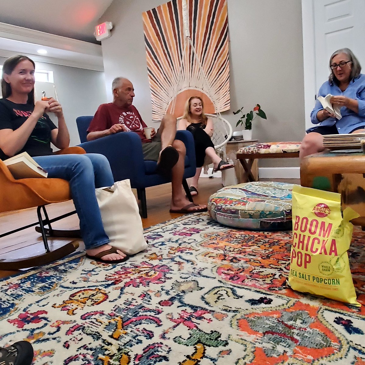 SpiritWellSL's tweet image. Spiritual Book Club is tonight! We hope to see you at 6PM 🧡✨☺️ #spiritwell #consciouscommunity #stuartfl #thecreekdistrict