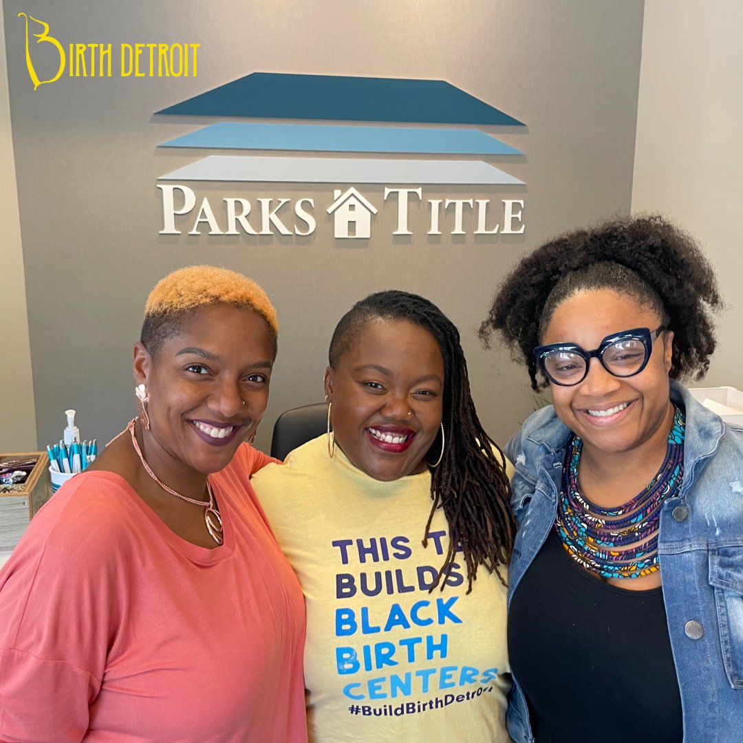BirthDetroit's tweet photo. We did a thing today! We just closed on the future home of Birth Detroit Birth Center. COMING IN 2023. We could not have done this without you. SAVE THE DATE: October 16, 2022 to celebrate together. #BuildBirthDetroit #BirthDetroitFan #DetroitNeedsABirthCenter https://t.co/xCr1lD9gx1