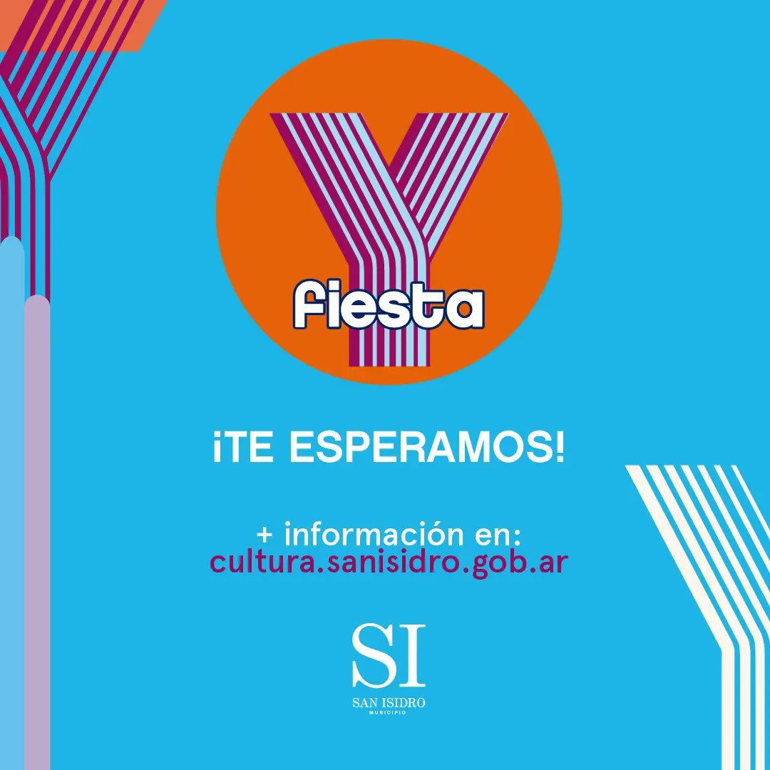 Cultura_SI's tweet photo. La Horqueta celebra la •FIESTA Y• con sus #vecinos 🦋
La cocina con su "Menú Y" y un gran cierre junto a @Franciscaylosex
😎
📅Domingo 11
🕓 12 a 17 h
📍Blanco Encalada, entre Gurruchaga y Marconi #LaHorqueta
🎟Gratis
.
.
.
.
#FiestaYSI #Celebrar @gustavoposse
@SanIsidroGob https://t.co/Uq30lBpUXI