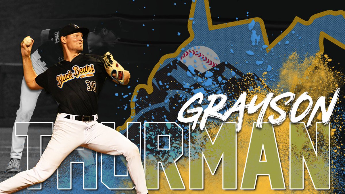 WVBlackBears's tweet photo. If we could declare an #MVP from last night's @mlbdraftleague Championship, it would be RHP Grayson Thurman who struck out all ๐ batters faced.
โญ๏ธ 3.1 IP
โญ๏ธ 10 SO
โญ๏ธ 40 pitches | 31 strikes
Thurman's 3.1 shut out innings got him the W and the Black Bears a title! https://t.co/3wpmBhndEt