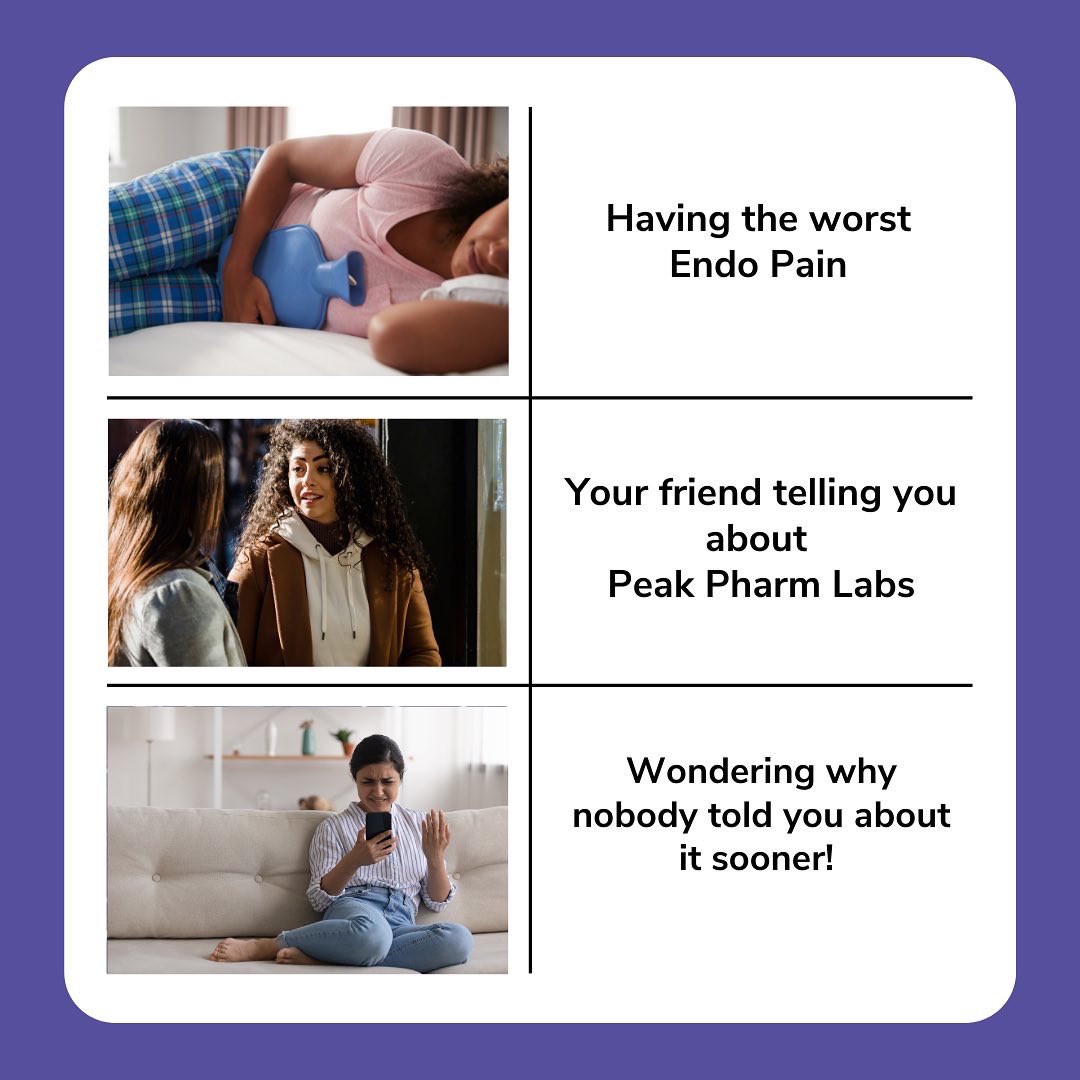 peakpharmlabs's tweet photo. Sharing stories helps us raise awareness and reduces stigma. 💛 

Available at @hybrid.pharm + @mendomedical 

#endometriosis  #cannabissuppositories https://t.co/wL5IIhhlpp