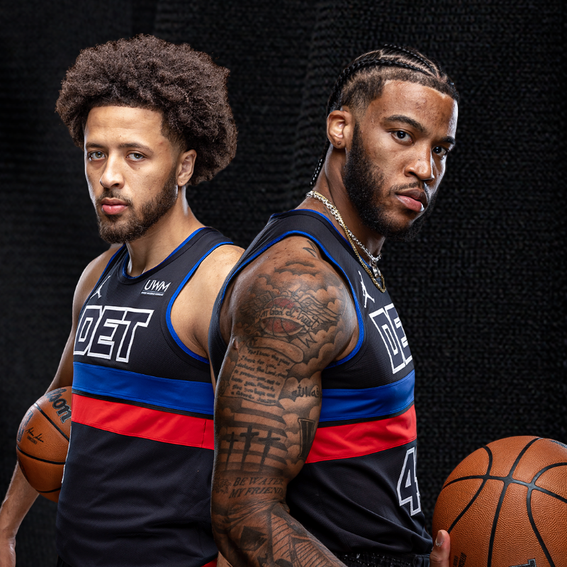 DetroitPistons's tweet photo. Time to make a statement.