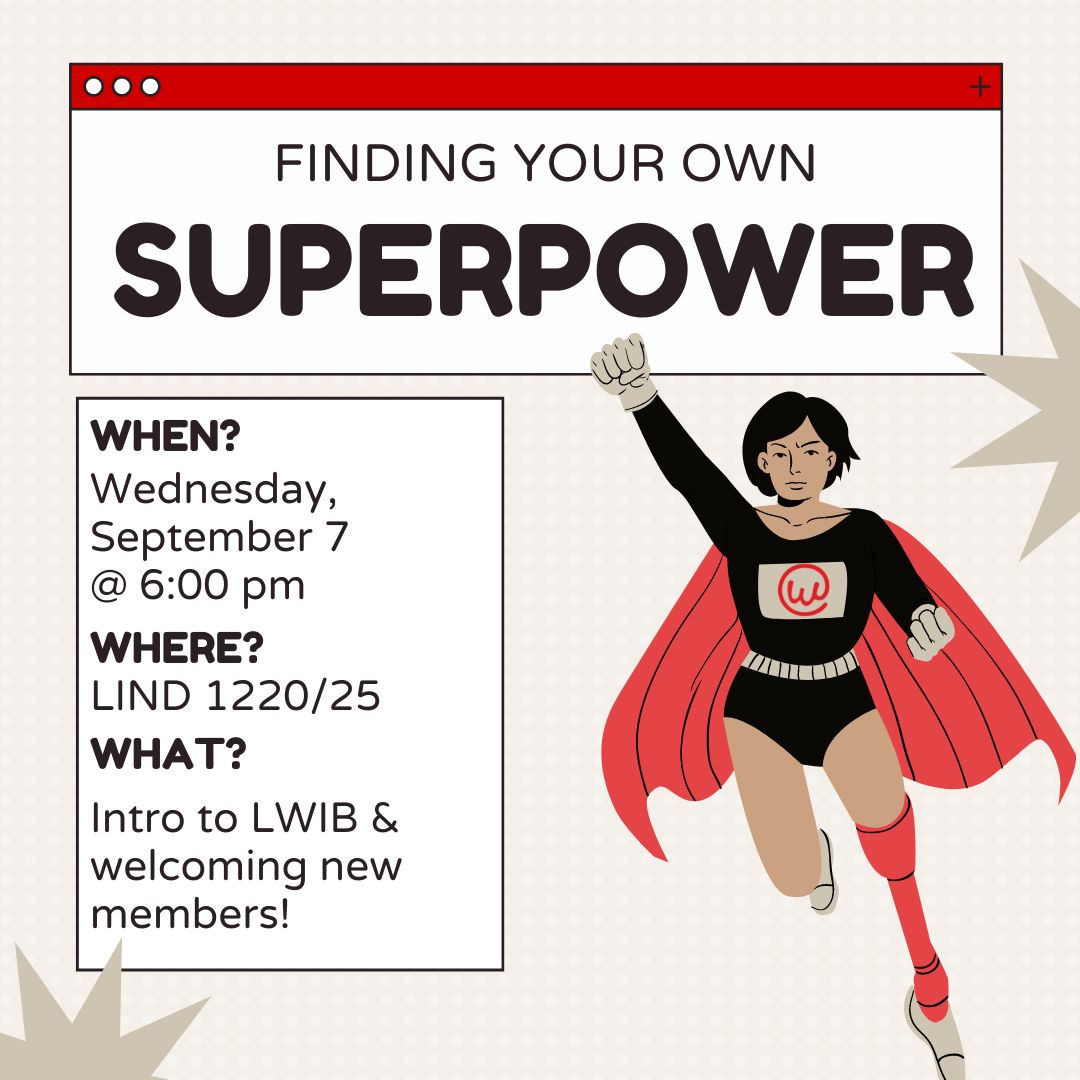 See you guys at tonight's meeting at 6pm in room 1220/25! Find your own superpower! RSVP Here: paperlesspost.com/go/7BqbARZcGkA…