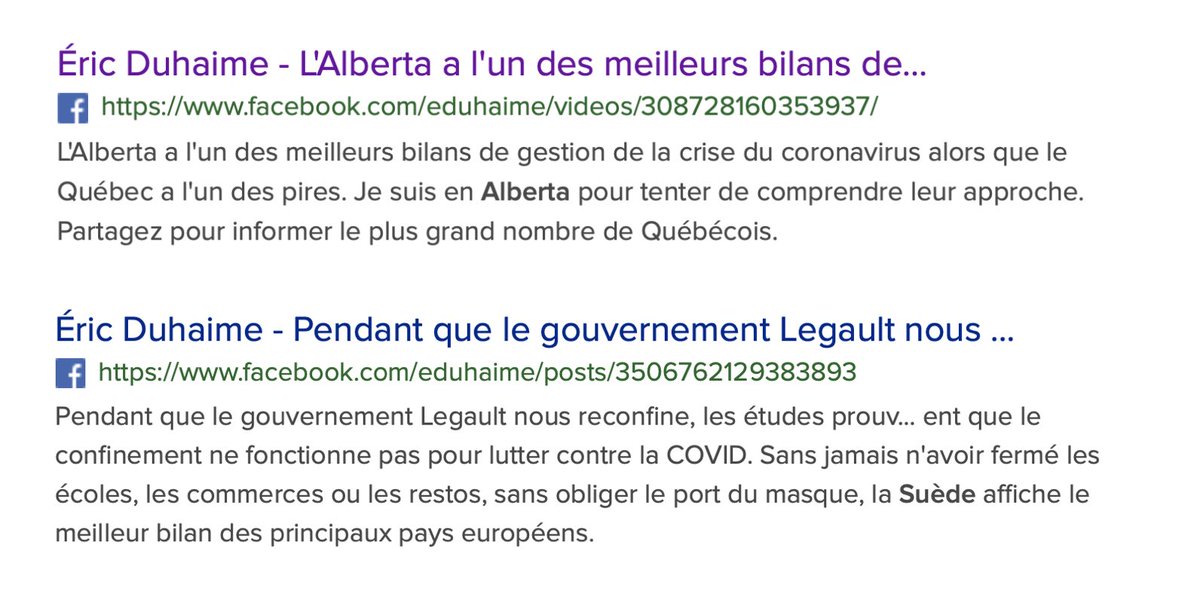 SectesR's tweet photo. Duhaime: «Je suis quelqu’un qui a toujours défendu la liberté d’expression, même que sur ma page Facebook et mon compte Twitter, je n’efface pas les commentaires injurieux ou diffamatoires. Je crois à la liberté d’expression.»

OK. Pourtant, ces publications ont fait POUF! https://t.co/US68eddD6N