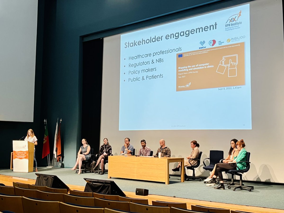 InSilicoWorld's tweet photo. @Raphaellelesag2 at @VPH_Institute Conference 2022 on the stakeholder engagement activities the VPHi is holding in collaboration with @Unibo within the In Silico World project.
Let's keep up the good work!
#VPH2022 #insilico #insilicoworld https://t.co/GPP35piOQ8