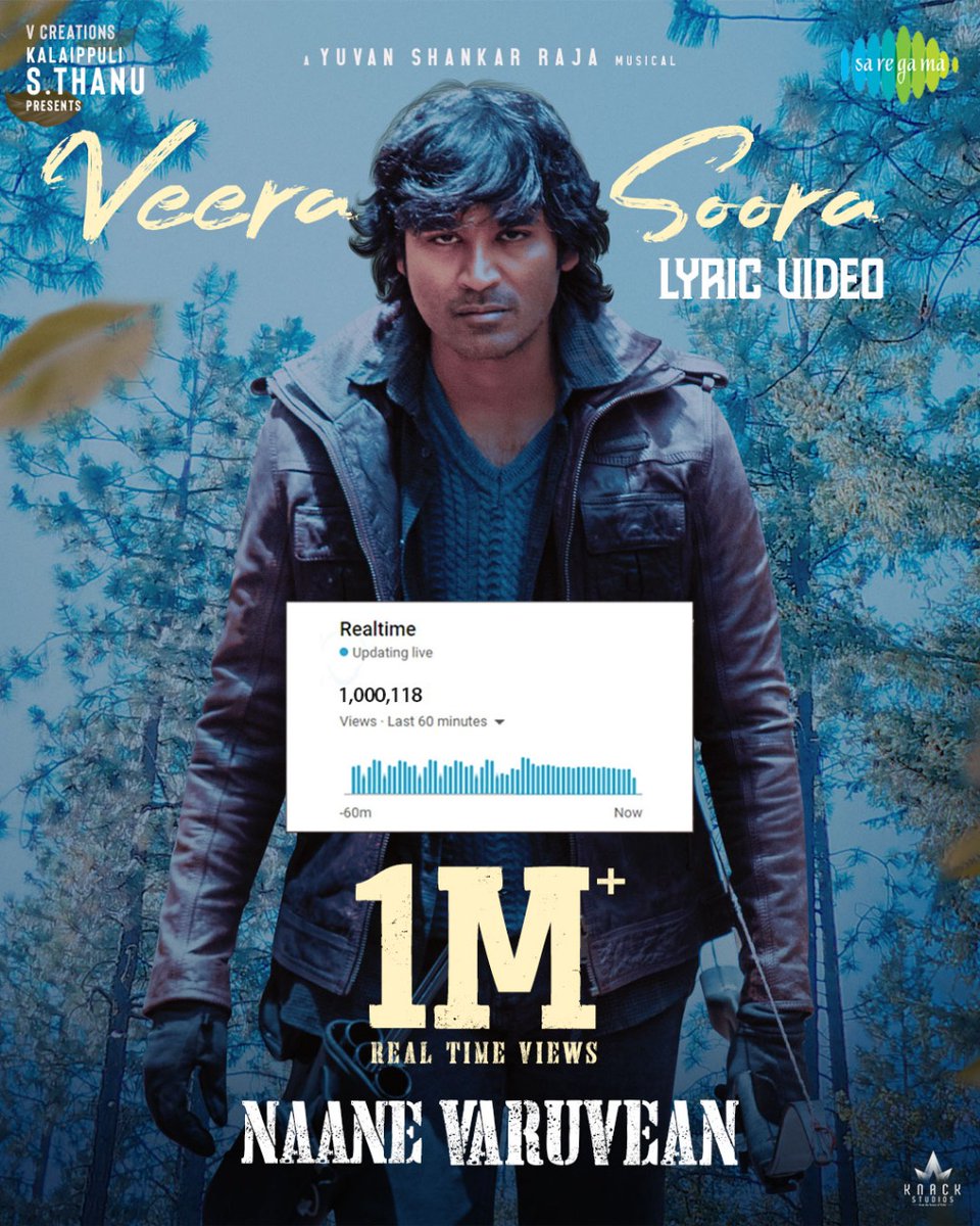 #VeeraSoora
#naanevaruveantheme
<a href="/theVcreations/">Kalaippuli S Thanu</a>
<a href="/dhanushkraja/">Dhanush</a>
<a href="/thisisysr/">Raja yuvan</a>
<a href="/saregamasouth/">Saregama South</a>