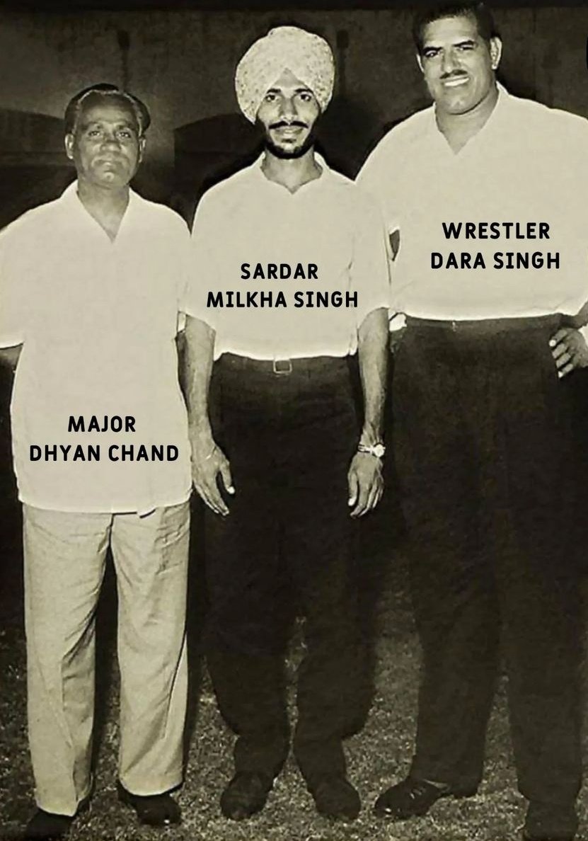 One of the best picture ever❤️💪
#majordhyanchand #milkhasingh #DaraSingh