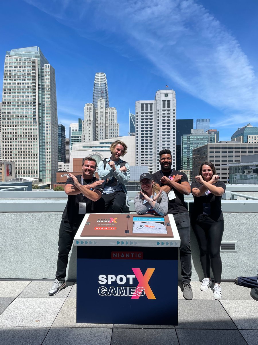 spotxgames's tweet photo. Hanging out with the SpotX team #BuildWithSpotX 🧵👇 https://t.co/Xz2T8eO9sh