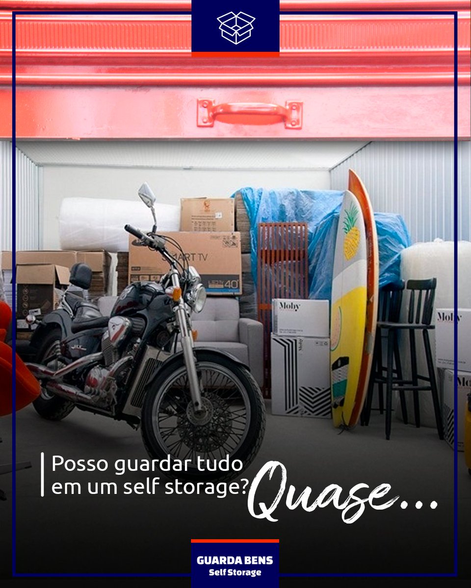 Guarda_Bens's tweet photo. Quando pensamos em um self storage, automaticamente vem na cabeça a ideia de que podemos guardar quase
tudo, mas não é bem assim... 

#guardabens #selstorage #guardabenssp #armazenamentointeligente #otimizacaodeespaco #guardeseguro #selfstoragesp https://t.co/n6Op7HVGBv