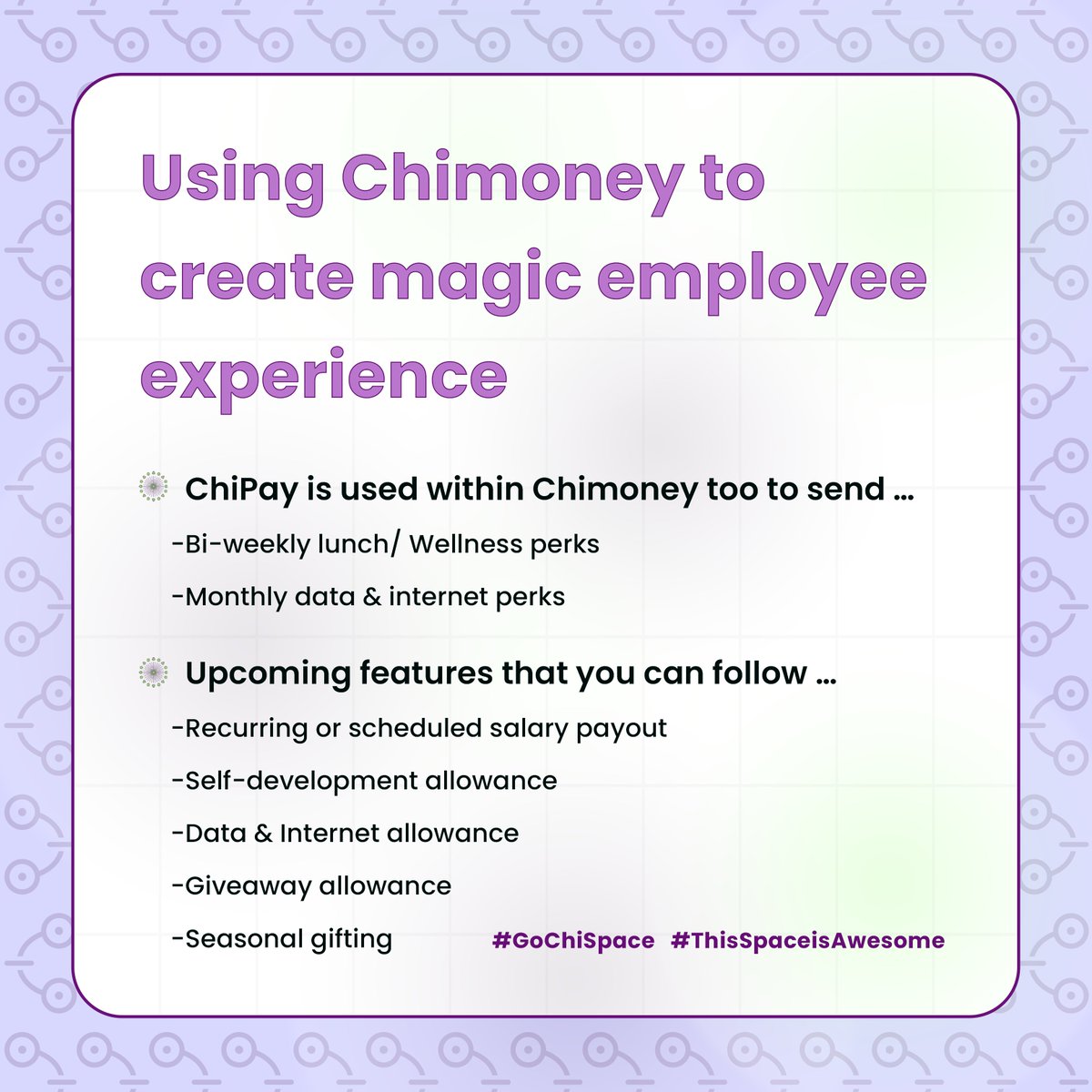 chimoney_io's tweet photo. We'd so much fun when looking back what's been making Chimoney a strong, collaborative remote team that keep building the best vibes & sharing the best to the world. π
Here're the recaps from latest Space: Skyrocket Employee Engagement in 2022.
#GoChiSpace #ThisSpaceisAwesome https://t.co/XMZZiPpBWB