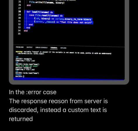 KobusScheltema's tweet photo. 73/100 in fCC I practiced combining functions in fCC. In the Elixir course I practiced Pattern Matching. https://t.co/MJwflqC4h8