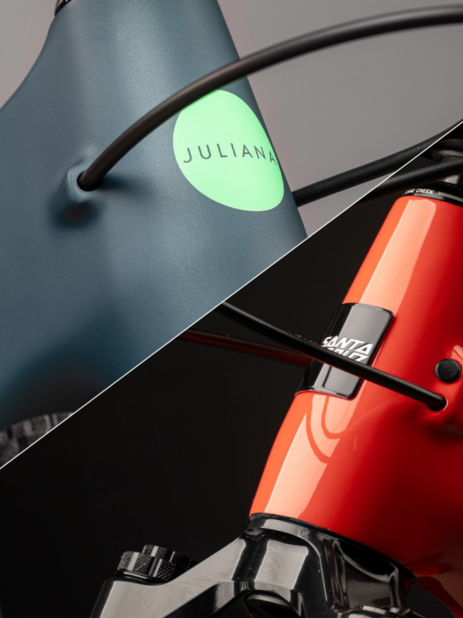 CompCyclist's tweet image. Juliana and Santa Cruz dropped a dual bike launch with the latest women’s specific Furtado and the 5010 mid-travel trail bikes. Learn more: bit.ly/3RGWed9 #newbikeday #santacruzbicycles