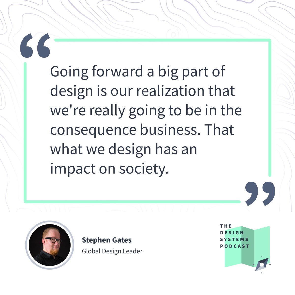 Design Systems Podcast (@thedspod) on Twitter photo <a href="/sdgates/">Stephen Gates</a> and Chris chat about what makes a great design system leader and how to find inspiration in unconventional places in the latest episode. Listen here: knapsack.cloud/blog/stephen-g… <a href="/sdgates/">Stephen Gates</a> and Chris chat about what makes a great design system leader and how to find inspiration in unconventional places in the latest episode. Listen here: knapsack.cloud/blog/stephen-g…