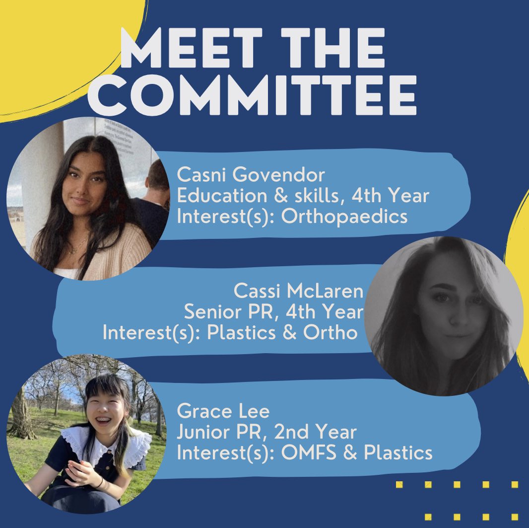 Meet our new committee for 2022-2023 ! 🩺