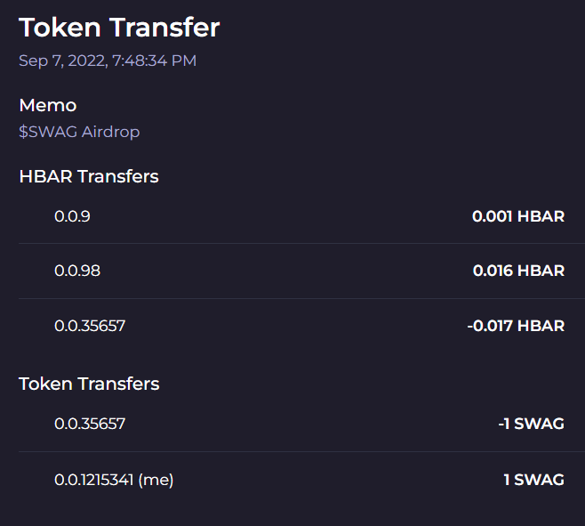 0xAndy_Gamer's tweet photo. Look in the wallet @hashpack  #airdrop throw made by @Swag_HTS 

I wonder if the last one or this is just the beginning 😅

info : https://t.co/8cSbIhqfC8 https://t.co/saHuAwppB6
