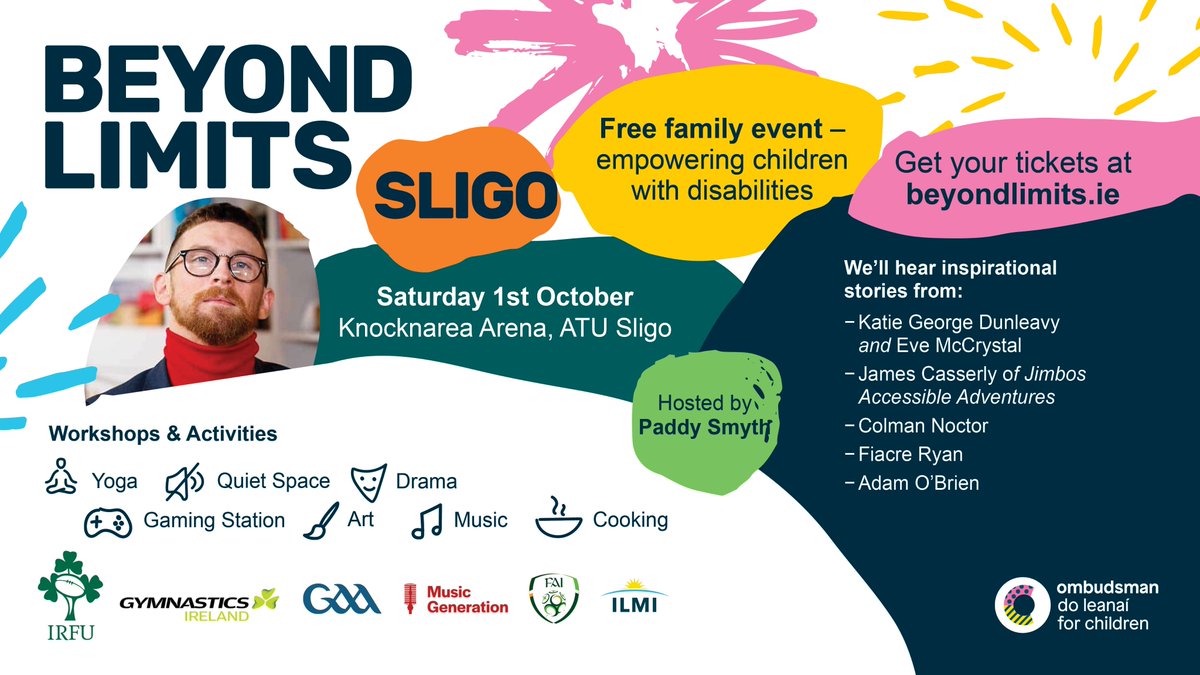 Ombudsman for Children (@oco_ireland) on Twitter photo This morning Dr. Niall Muldoon joins <a href="/OceanFmIreland/">OceanFM Ireland</a> - our Sligo media partners for Beyond Limits - to discuss our incredible line up of speakers and activities and what to expect on October 1st!
Listen in: oceanfm.ie This morning Dr. Niall Muldoon joins <a href="/OceanFmIreland/">OceanFM Ireland</a> - our Sligo media partners for Beyond Limits - to discuss our incredible line up of speakers and activities and what to expect on October 1st!
Listen in: oceanfm.ie