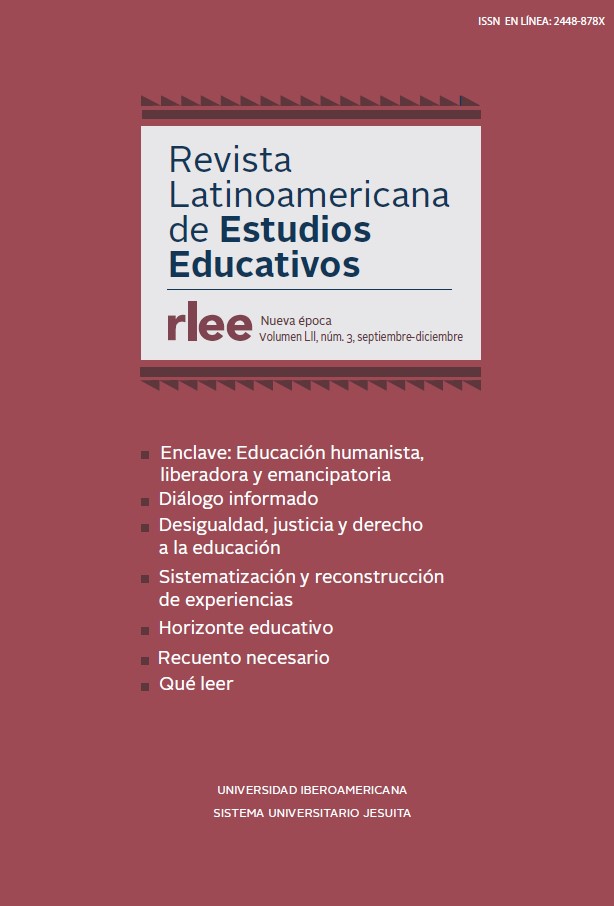 cea_mope's tweet photo. Te invitamos a consultar el volumen LII "Educación humanista, liberadora y emancipatoria para salvar a la humanidad realizándola" de la #RLEE.
https://t.co/evh9Hxzi8u https://t.co/5tsqugXMLM