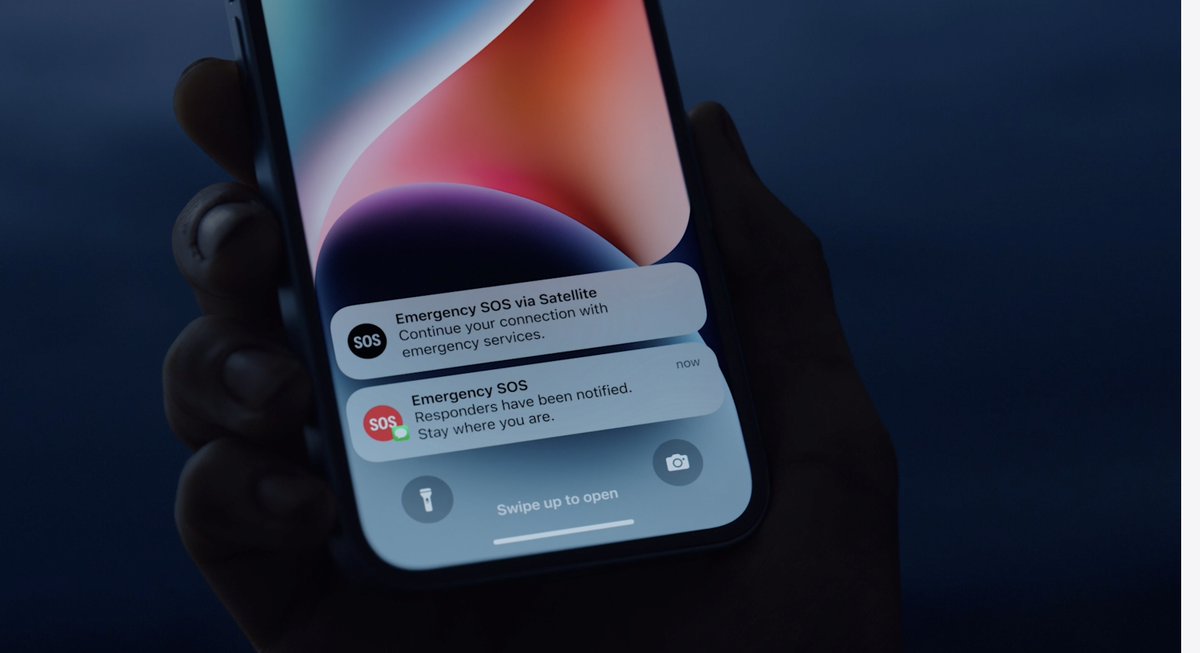 rikwalters's tweet image. Wow! I always wondered about what to do on hikes or traveling when an emergency occurs, but I cannot access cell service ... @apple answers that with #iphone14 and their new #EmergencySOS via Satellite access!

#appleevent  #satellite #safety #iphone #MacOS