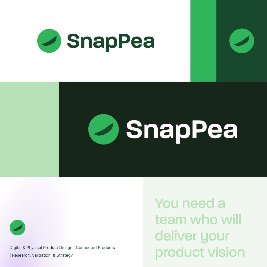 SnapPeaDesign's tweet photo. BRAND (re)LAUNCH 🚀 New look. Same purpose. Learn more about the why and how of our brand refresh in our latest blog post https://t.co/7YS8iAlEei https://t.co/R6mqXI1RCj