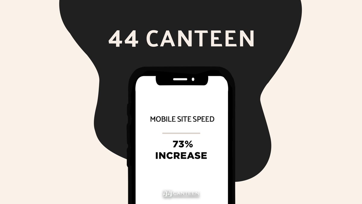 Lift_Division's tweet photo. Just how important is your website speed? Check out our blog to find out: https://t.co/7JyUH84LST. Our team was thrilled with the 73% mobile speed increase for 44 Canteen's website. https://t.co/06b3Qy4GsV