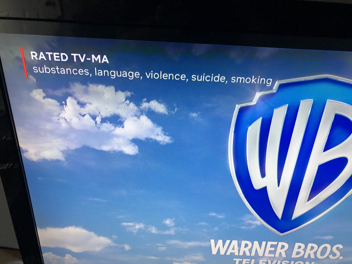 Nummymuffin's tweet photo. Oh no, not smoking! 😭 #netflixproblems https://t.co/1alhXqItAD