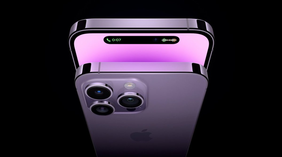 theapplehub's tweet photo. Woah 🤯 #AppleEvent #iPhone14Pro https://t.co/aae1YI2dwz