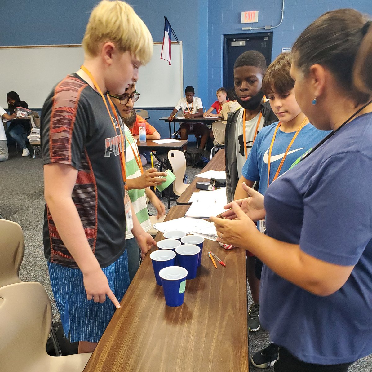 GreeneMath7's tweet image. Students collaborating on designing   and finalizing their games for the Probability Carnival this Friday! 
Thanks teachers for creating math moments for students.
@SheilaBalash Mrs. Maillard Mrs. Restrpo @spartan_speak
#MMM #committedtoexcellence #7LJHpride #SLJHMath