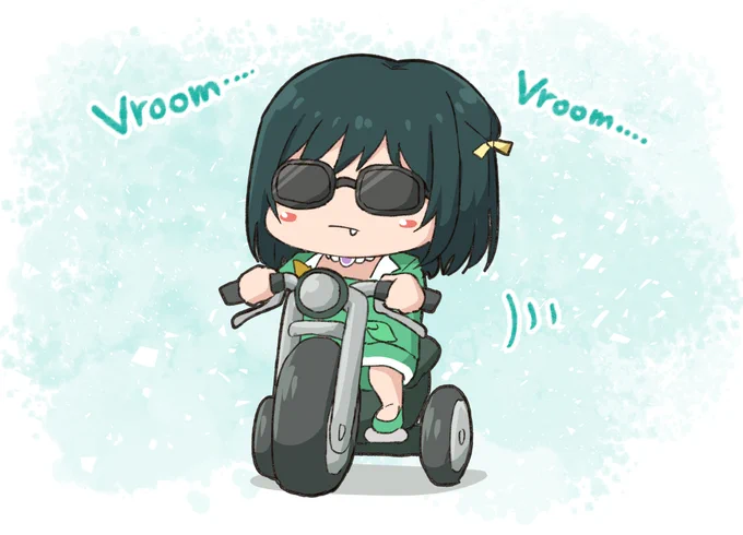栞子ちゃん……Vroom待ち遠しい…… 