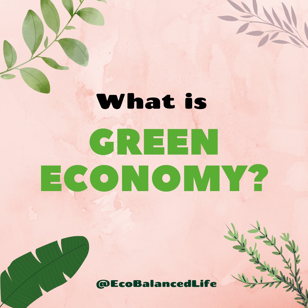 EcoBalancedLife's tweet photo. With #sustainabledevelopment and a focus on #greeneconomy, we can minimize the overuse of natural resources and use them optimally.

On an individual level, we can also switch to a more #ecofriendlylifestyle to support a sustainable future.

Support #ecofriendlyproducts. https://t.co/KD0uYnd5Uj