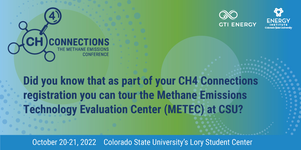 Ch4Connections's tweet image. The METEC research program centers around a staff of research scientists, management, and students focused on emissions from oil &amp;amp; gas (O&amp;amp;G) infrastructure. 
Register for CH4 Connections with the early-bird rate: bit.ly/3RrjOuO
#methanereduction #methanedetection