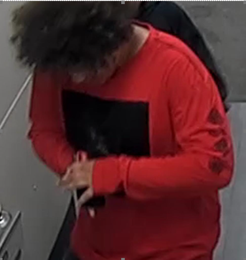 Larceny investigators want to identify this person in connection with a case they're currently working. Theft of victim's wallet occurred at Best Buy in 5800 blk. of N. May. Use of stolen credit card occurred at a nearby Target. Crime Stoppers w/info 405.235.7300. Case # 22-62328