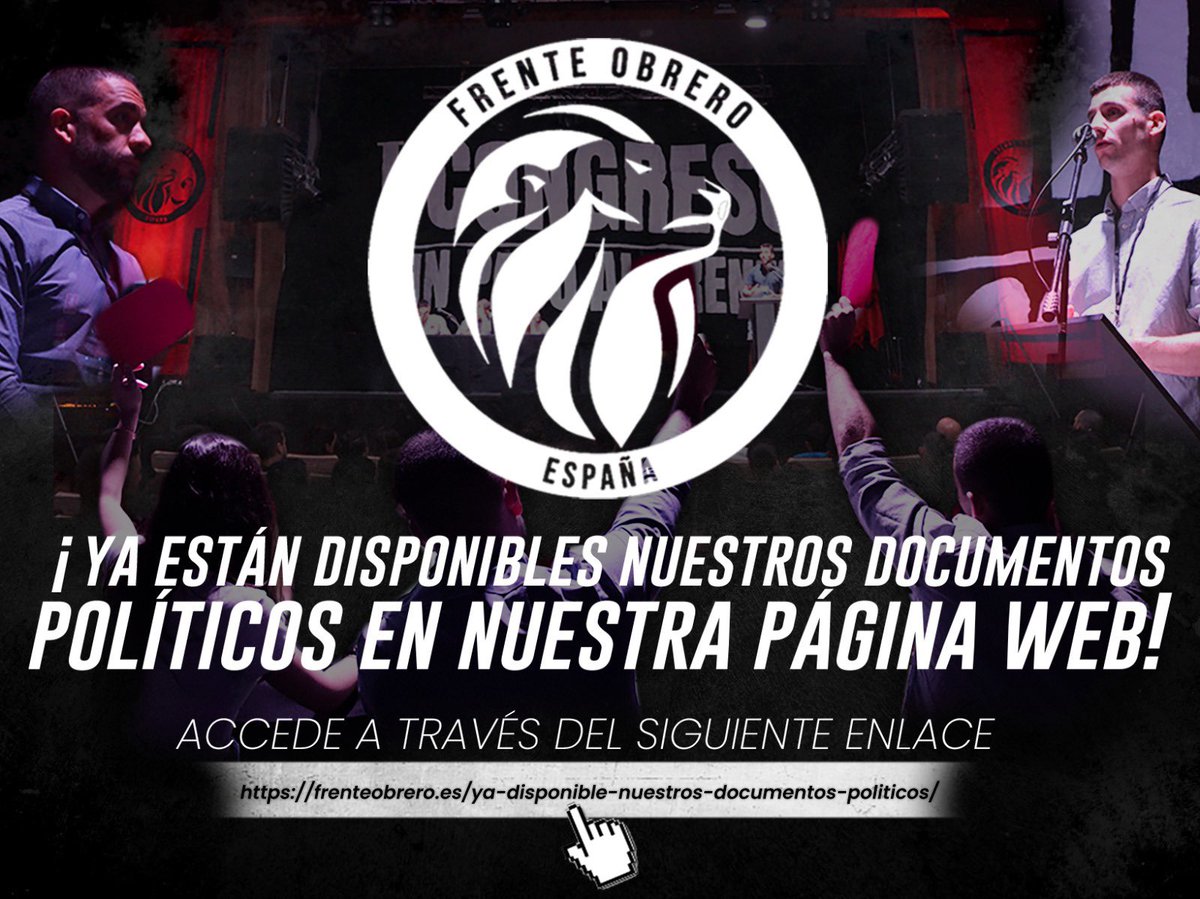 Este 12 de junio, en nuestro I Congreso, se decidió la línea política y organizativa de nuestra organización y se votó la composición de la Junta Nacional. 

Hoy publicamos, tras los debates de este I Congreso, nuestros documentos políticos.