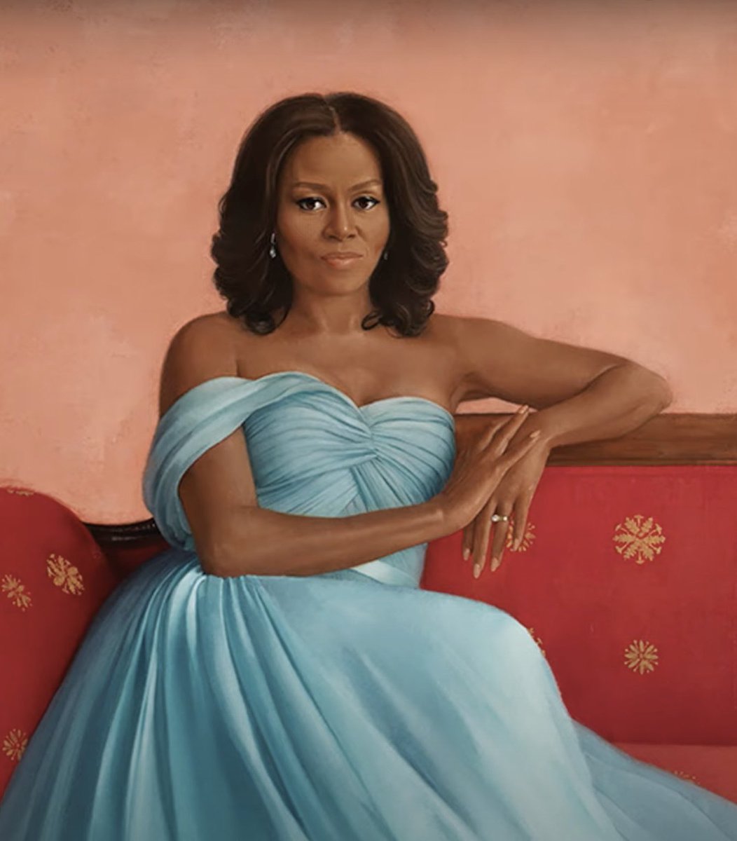 Orly_licious's tweet photo. #WhiteHousePortraits  🇺🇸  What a wonderful American event! 💙 Traditions matter. Artist #RobertMcCurdy created @BarackObama's portrait &amp; @MichelleObama's by #SharonSprung. Link to the #ObamaPortrait Unveiling event with @POTUS &amp; @FLOTUS at the White House: https://t.co/NvucmZmn5z https://t.co/b6ngonWu09