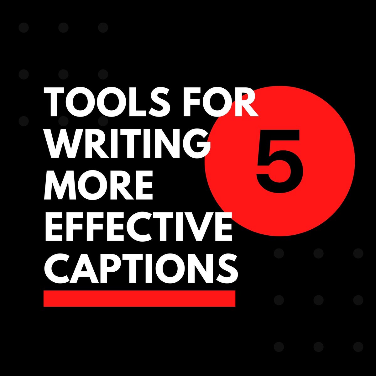 TripleCharter's tweet image. 5 tools for Writing more effective Captions

Copy
Jasper
captionplus
writecream
Hypotenuse
.
.
.
#captiontools #toolsformarketers #toolsformarketing #toolkit #socialmediatools #Angular #JavaScript #HTML #twitme