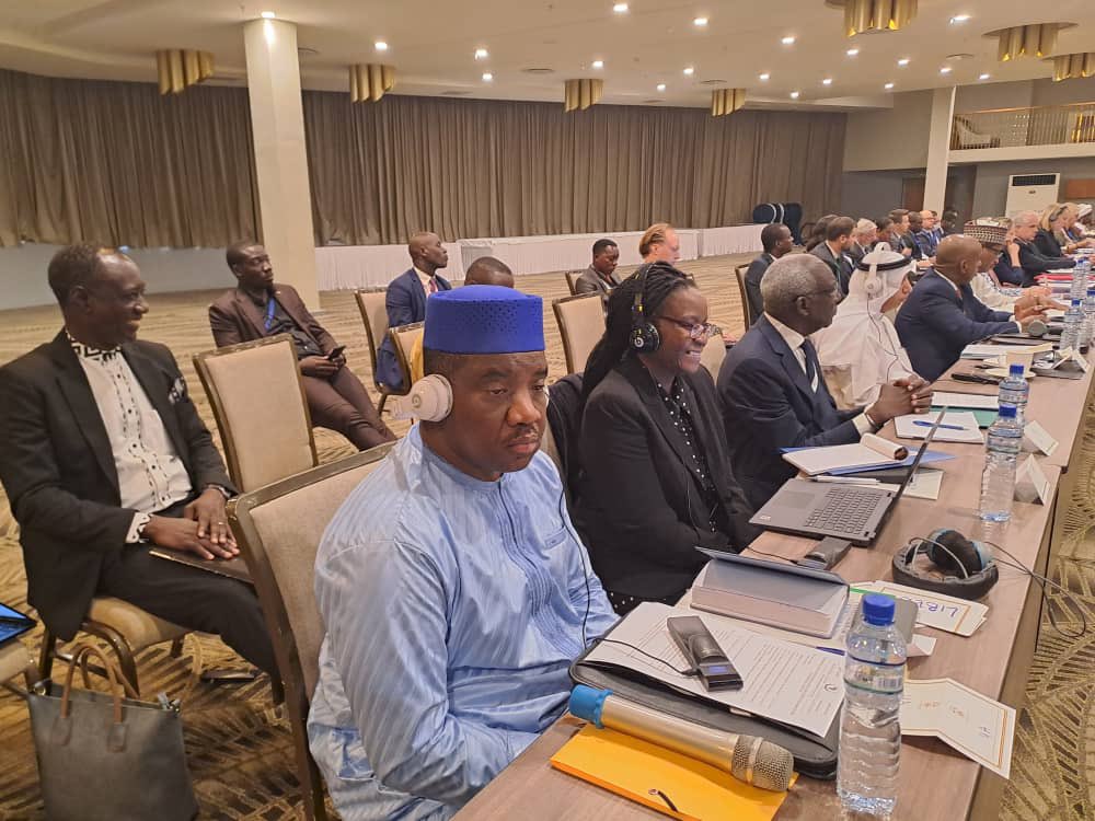 SarjohBah3's tweet photo. I am pleased to have participated in the convening of the Third Meeting of the Support Group to the Transition in #Mali in Lome, Togo. The TSG commended the progress made in the transition, including the adoption of the Programme of Action of the Transition by the NTC.1/2 https://t.co/HDTwfMZ476