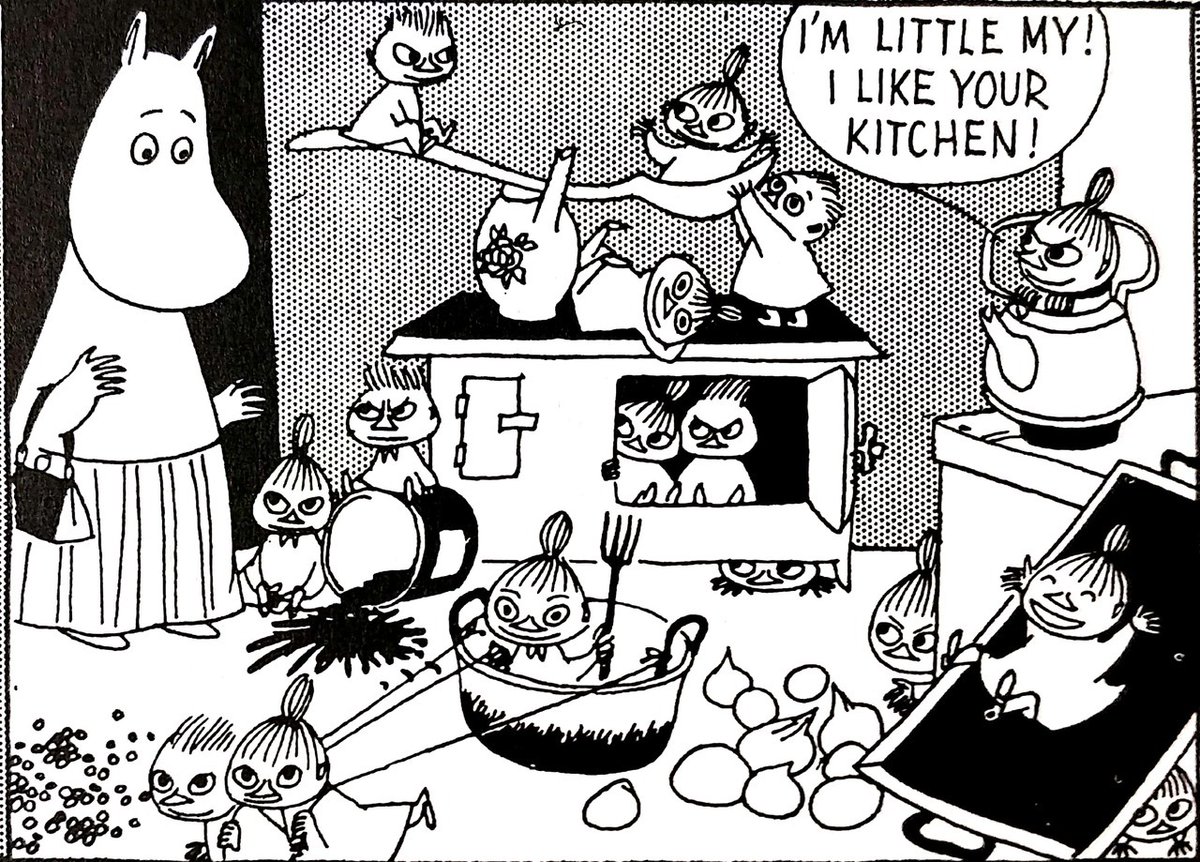 Out Of Context Moomin Comics tweet media