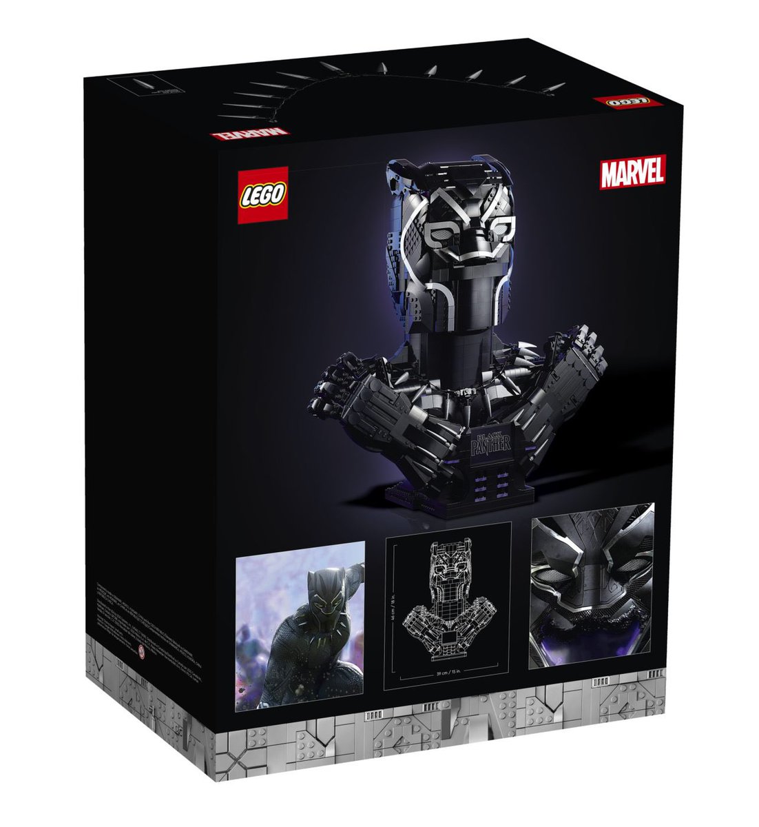 earle_fam's tweet photo. @LEGO_Group just announced the new Black Panther LEGO busy! #BlackPanther #lego #art https://t.co/7sWqh2xpxs