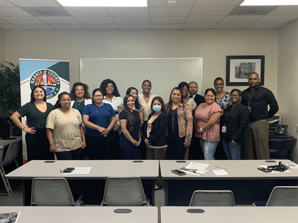 WeAreCPLCTX's tweet photo. This Saturday, our first cohort for the Accredited Legal Professional training program will begin their classes. Thankful for @HarrisCoPct2's partnership through this! Our meet and greet last week was a hit, can't wait for the rest of the program! #workforce #harriscounty #HALP https://t.co/P36bB8JIWC