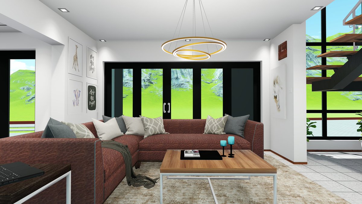 Living Space Interior Design for our Client In Maseru West.