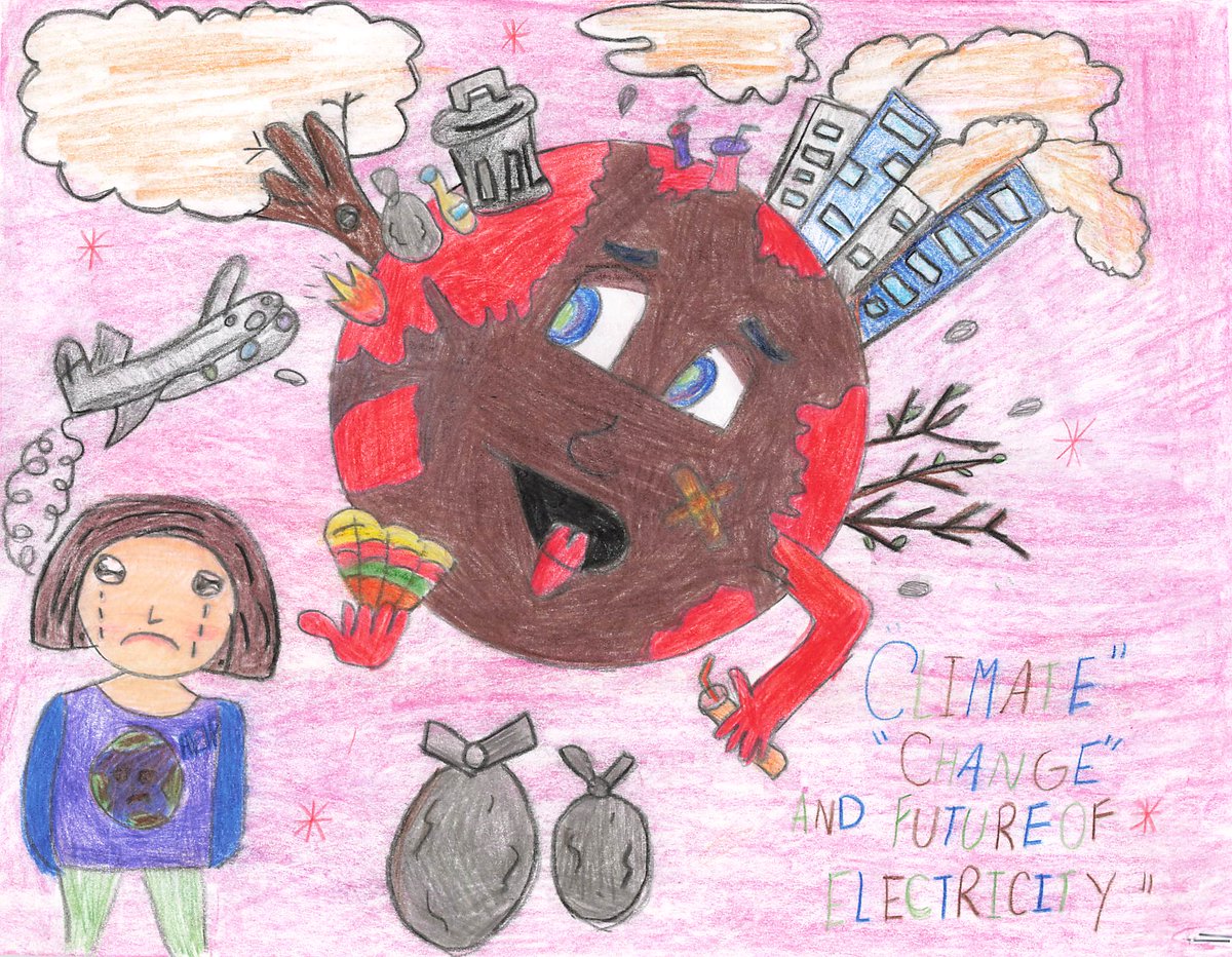 September's Calendar Contest winner was Krithika Atchukola of Mrs. Stapleton's 3rd-grade class at Amvet Blvd School!