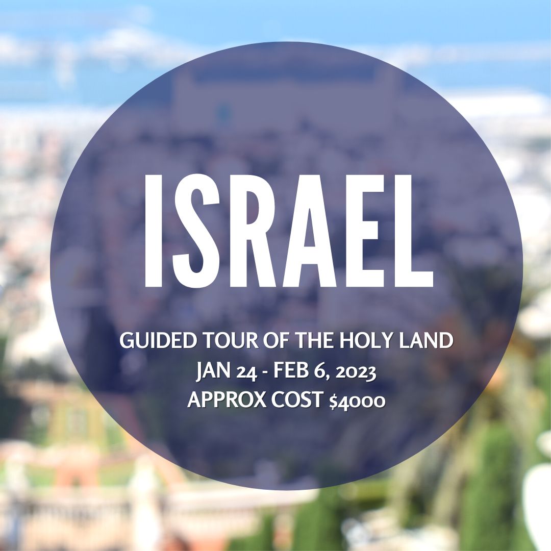 COTRALASKA's tweet photo. A trip to remember! Come to Israel on a guided tour with Hanna Ben-Haim. Trip led by Mike and Jenna Michaud! Find out more info in the app! https://t.co/MVe7J5romk