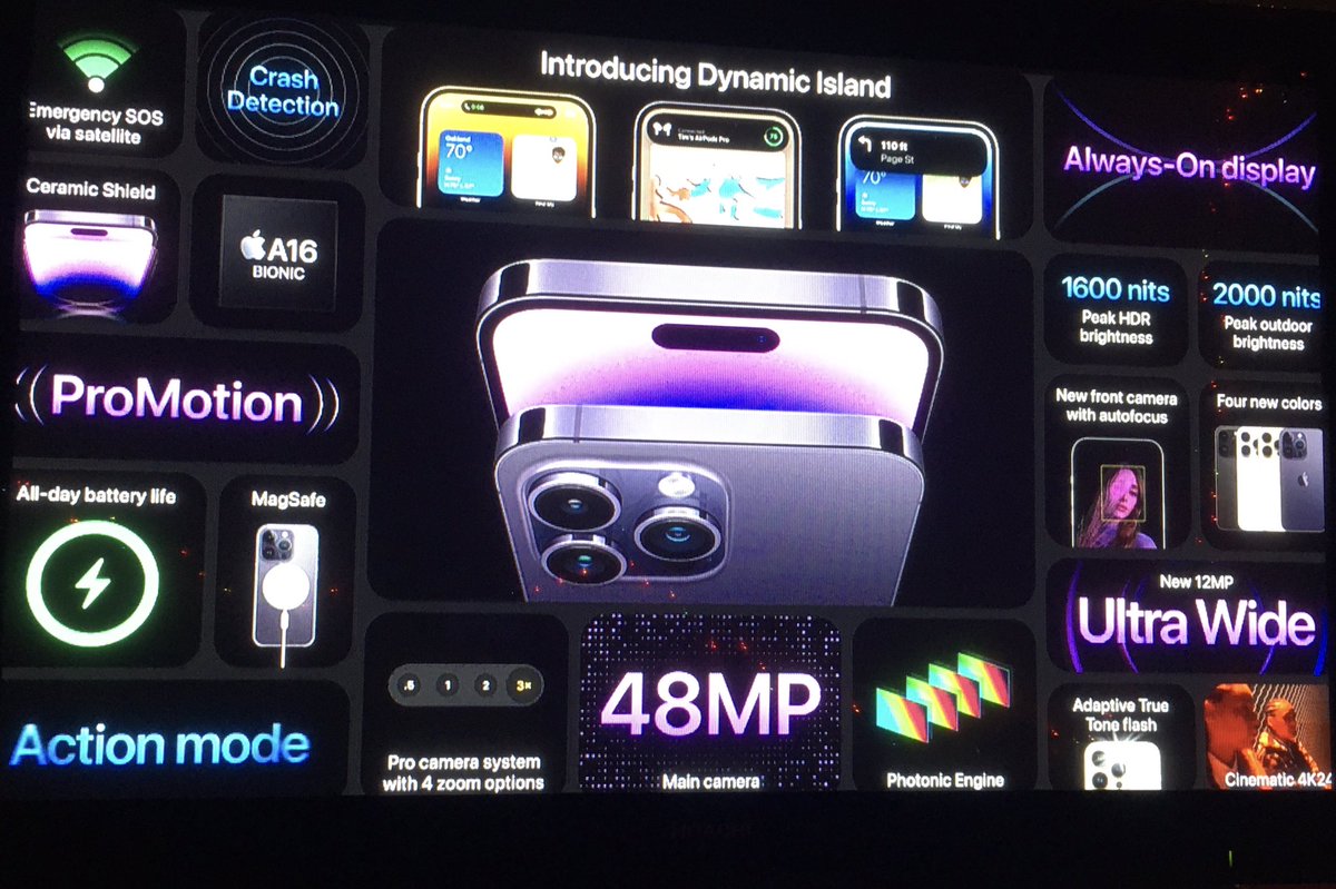TylerRoot16's tweet image. New iPhone 14 pro and 14 pro max