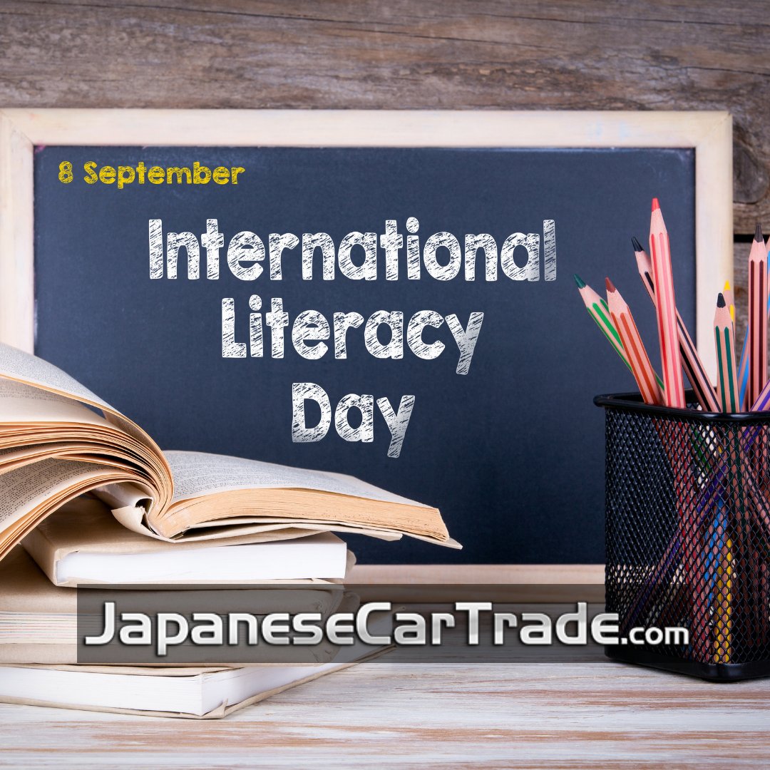 JapanUsedCars's tweet photo. https://t.co/J7SX4FsOv4 Wishing a very Happy International Literacy Day to everyone. It is time to bring positive change to the world. https://t.co/8ei3GXFOKo