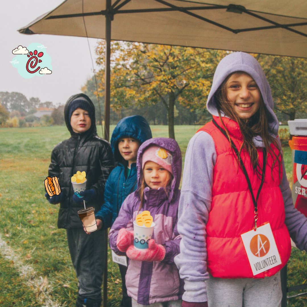 CUArunaRun's tweet photo. Thanks to the generosity of @CfaChampaign, teams of 10 or more participants OR that raise over $200 will receive a free Chick-fil-A breakfast item per team member!

Register and join (or start!) a team: https://t.co/kFrzpcInRk https://t.co/ysDovI3LwM