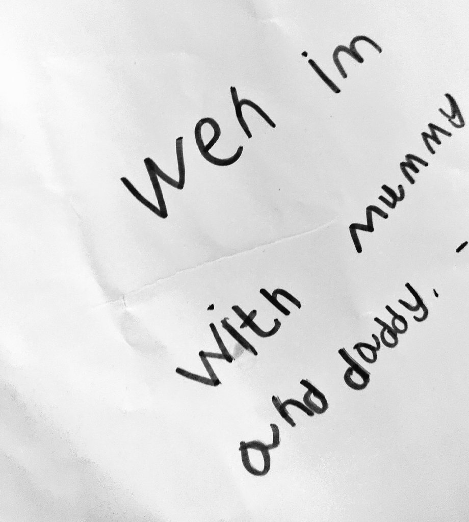 MsLavinEYFS's tweet photo. Today we asked our new Y1s to finish the sentence "Happiness is..."

We couldn't have put it better ourselves.

#edutwitter #education 
#rhse #childrenswellbeing #Wellbeing @MossParkInf @MrsJ_Russell https://t.co/C14cpjqnmy