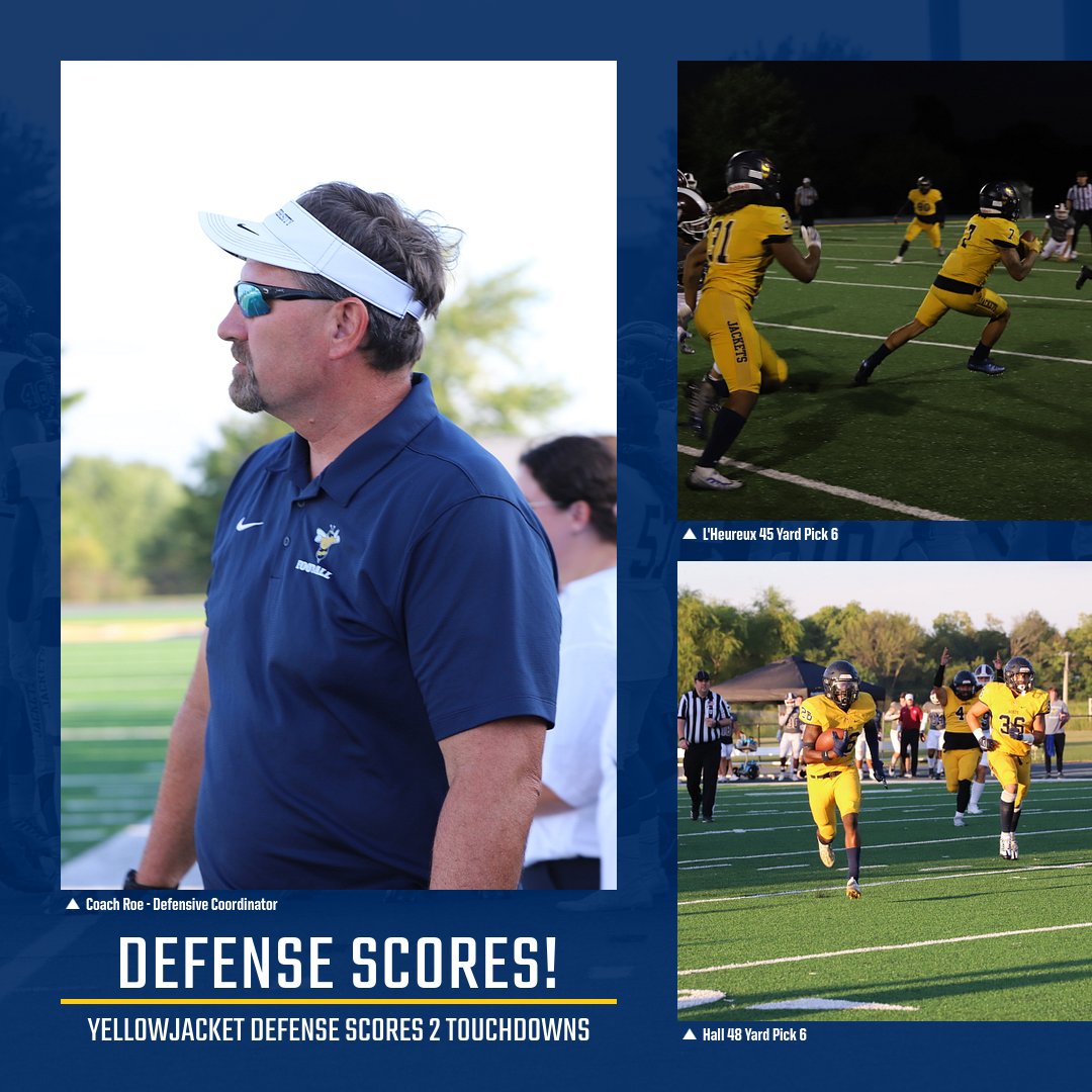 🐝Yellowjacket Defense held Evangel to only 7 points in the Second Half of their win this past Saturday!🔒

#OnlyTheTough