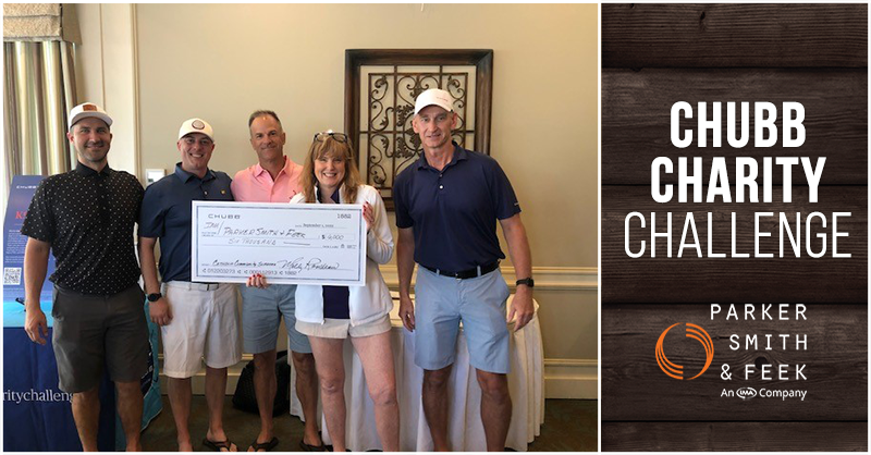 psfinc's tweet photo. Our @psfinc team showed up in full swing to the @Chubb Charity Challenge last week. Shout out to Dwight Jarvis, Alex Hamilton, Greg Lagreid, and Andrew Hunthausen, who earned 2nd place and raised $6K to support our local community! #thePSFdifference https://t.co/RKVj1edzO3