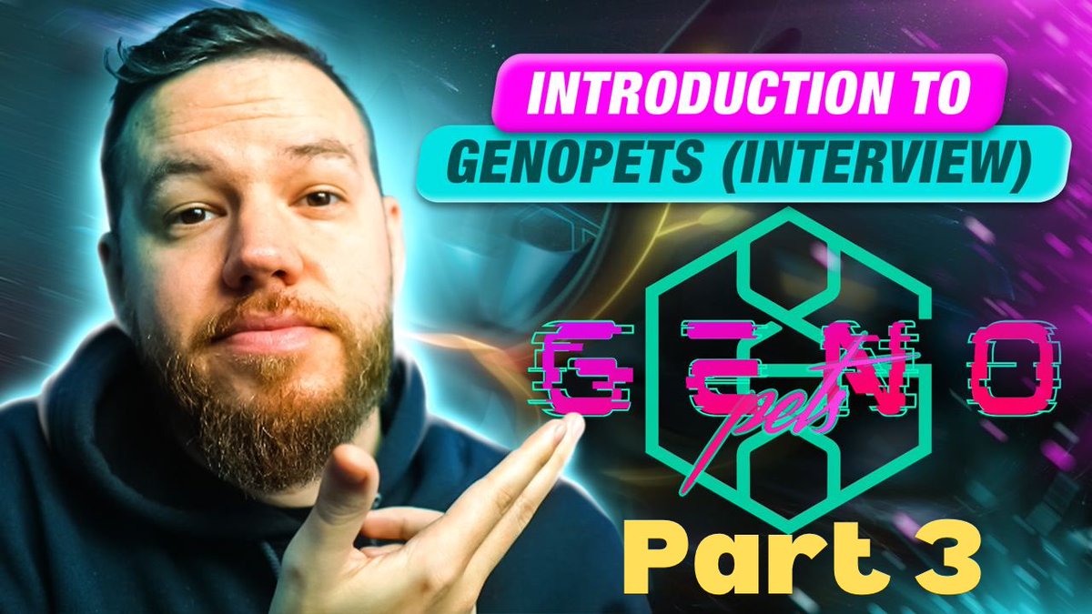BitcoinxDaily's tweet photo. Interview with @genopets PART 3!

Topic: Habitats!

✅ What Habitats are
✅ How Habitats Work
✅ How to EARN with Habitats
✅ Habitat Rental System

All covered in todays video!

I’m giving away 100 Codes!
- Like, Subscribe, Leave Comment on the video! 

https://t.co/Ud64KediIB https://t.co/vE2W6Asv3J