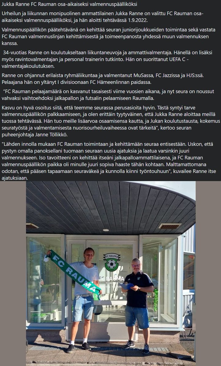 FC Rauma tweet media