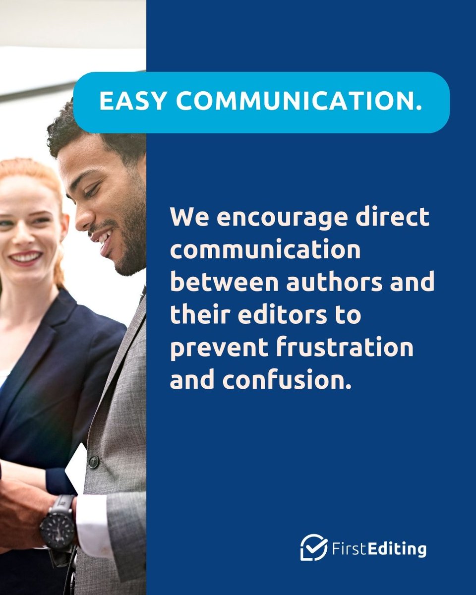 FirstEditing's tweet image. ✨Your publishing goals come first! ✨
📌 Our team of experienced PhD editors helps thousands of authors from top-tier universities and research institutes publish their work in high-impact journals. 📚
📑 Request your free sample today! 👉 buff.ly/3vngV5c
#firstediting